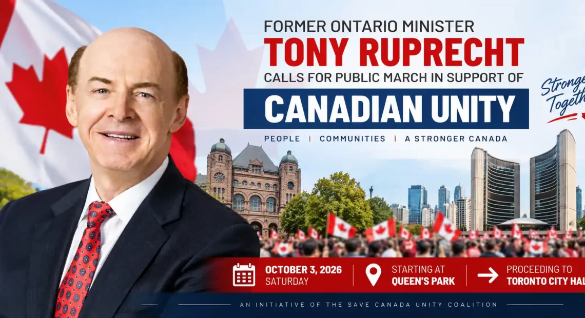 Tony Ruprecht Canadian Unity Walk