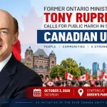Tony Ruprecht Canadian Unity Walk